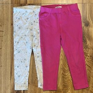 Cat & Jack, 2T, cotton leggings for girls